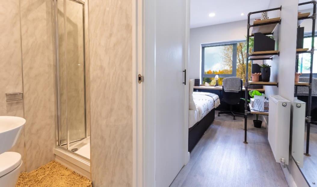 Cosy Ensuite Bedrooms At Electric Press Near Sheffield City Centre Oda fotoğraf